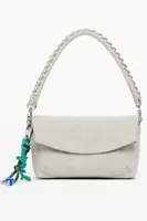 Biela kabelka Desigual s popruhom