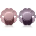 Suavinex Wonder SX Pro Physiological 6-18 m cumlík Mist Lavender + Pale Mauve 2 ks