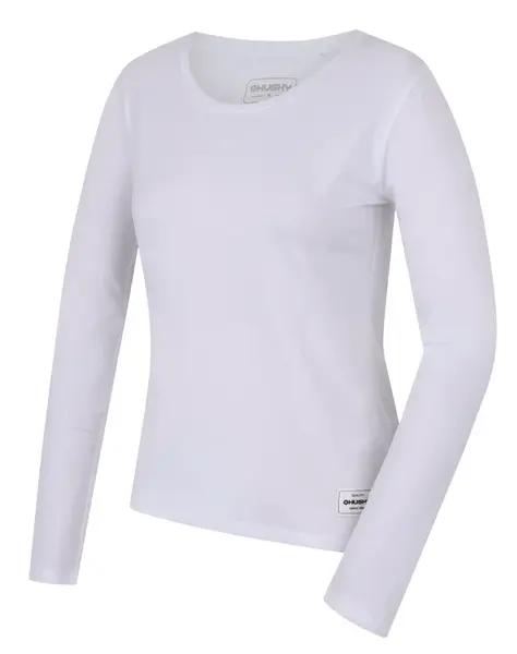 Husky  Tee Loba L white, S Dámske bavlnené tričko