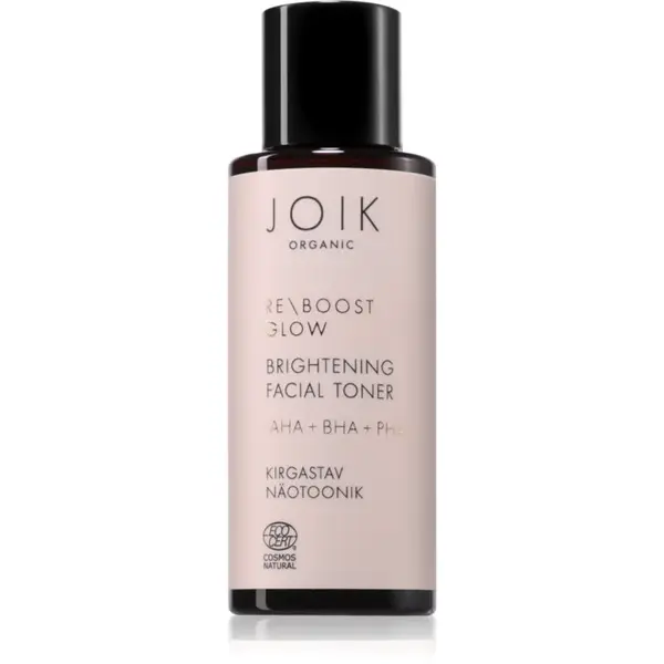 JOIK Organic Re-Boost Glow hydratačné tonikum s exfoliačným účinkom 100 ml