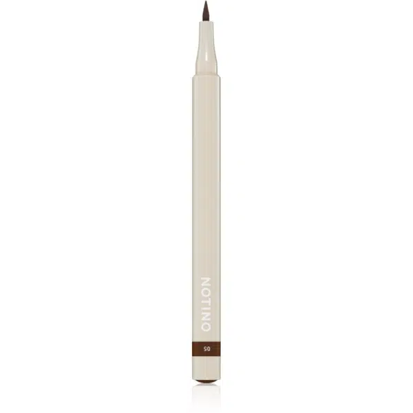 Notino Lifeproof Eyebrow Felt Pen vodeodolná fixa na obočie 05 Dark Brown 1 ml