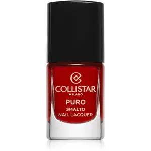 Collistar Puro Long-Lasting Nail Lacquer dlhotrvajúci lak na nechty odtieň 109 Papavero Ipnotico 10 ml