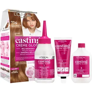 L’Oréal Paris Casting Creme Gloss farba na vlasy odtieň 734 Golden Honey