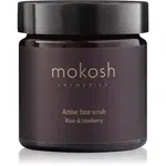 Mokosh Rose & Blueberry hydratačný pleťový peeling 60 ml