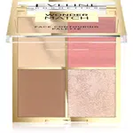 Eveline Cosmetics Wonder Match multifunkčná paleta 4 v 1 odtieň 02 10,8 g