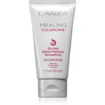 L'anza Healing ColorCare Silver Brightening Shampoo ochranný šampón pre farbené vlasy 50 ml