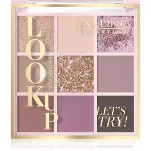 Eveline Cosmetics Look Up Let's Try! paletka očných tieňov 10,8 g