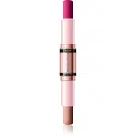 Makeup Revolution Blush & Highlight krémová lícenka a rozjasňovač v tyčinke odtieň Sparkling Wine Shine 2x4,3 g