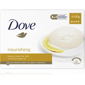 Dove Nourishing Argan krémová tableta na umývanie 4x90 g