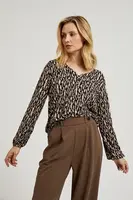 Marisse Women's Blouse Z-Ts-4510 Brown