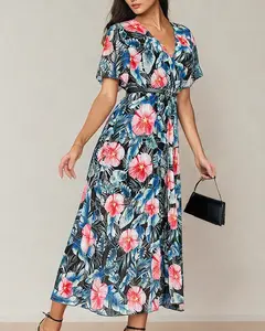 Resti Women's pleated floral midi dress