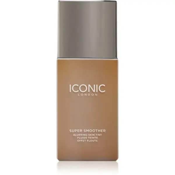 ICONIC London Super Smoother Blurring Skin Tint ľahký hydratačný make-up odtieň Golden Deep 30 ml