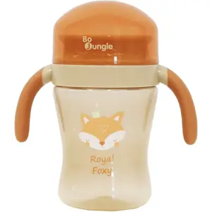 Bo Jungle Drinking Cup 360° tréningový hrnček 6m+ Royal Foxy 240 ml