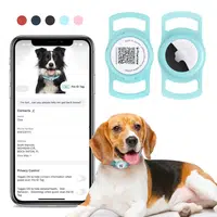 PawView inteligentná známka pre psy s držiakom Airtag - tyrkysová