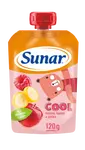 SUNAR Cool ovocná kapsička malina, banán, jablko 12m+ 120 g