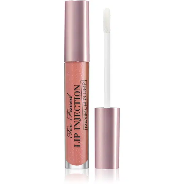 Too Faced Lip Injection Maximum Plump Extra Strength Lip Plumper Gloss dlhotrvajúci lesk na pery pre extra objem odtieň A la Mode 4 g