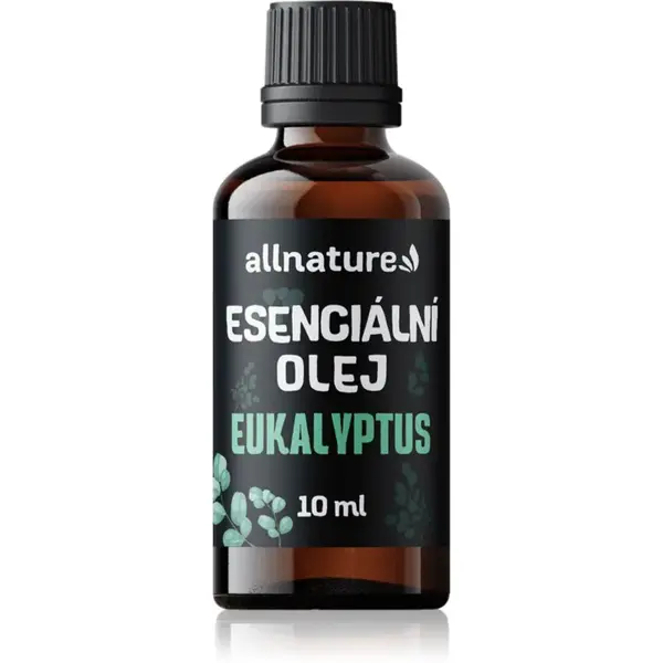 Allnature Esenciálny olej Eukalyptus esenciálny vonný olej na podporu zdravia dýchacích ciest 10 ml