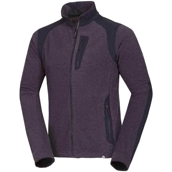 Northfinder SZYMON Pánská mikina, tmavě šedá, velikost