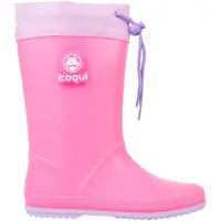 Coqui RAINY COLLAR Dětské holínky, růžová, velikost