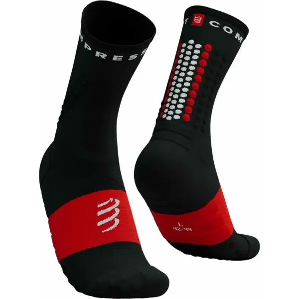 Compressport ULTRA TRAIL SOCKS V2.0 Běžecké ponožky, černá, velikost
