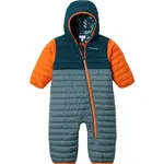 Columbia POWDER LITE REVERSIBLE BUNTING Dětská zimní kombinéza, modrá, velikost 12-18M