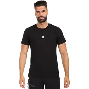 KILPI DISCOVER Pánské bavlněné tričko, černá, velikost