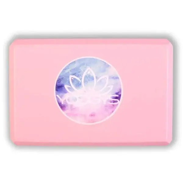 YOGGYS PINK Cihlička na cvičení, růžová, velikost