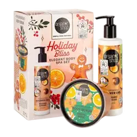 ORGANIC SHOP Vianočný kúpeľnový set Holiday Bliss 280 ml/250 ml