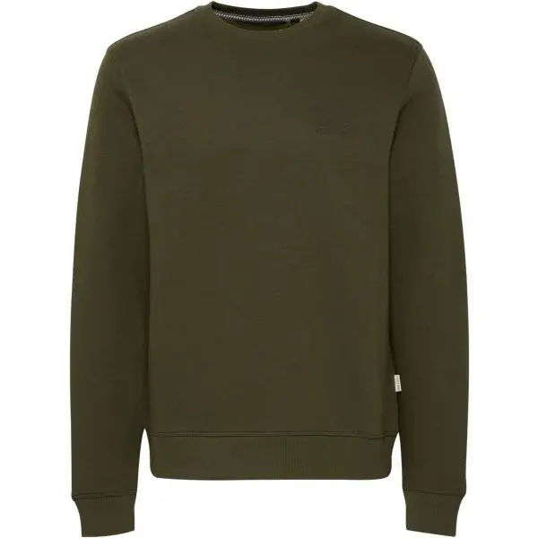 BLEND REGULAR FIT Pánská mikina, khaki, velikost