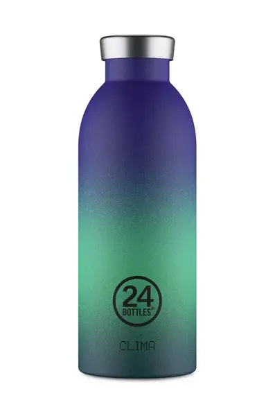 Termoláhev 24bottles Clima Bottle 500ml Borealis zelená barva, Clima.050.Borealis