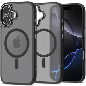 Tech-Protect MagEdge MagSafe kryt na iPhone 17, čierny