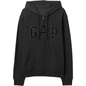 GAP V-FRCH HERITAGE LOGO Pánská mikina, tmavě šedá, velikost