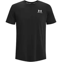 Under Armour LOGO EMB HEAVYWEIGHT Pánské tričko, černá, velikost L