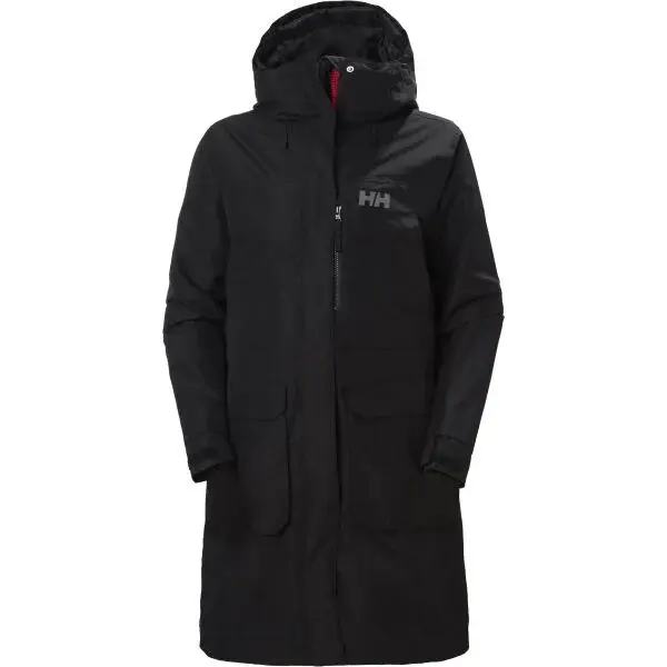 Helly Hansen RIGGING COAT Dámský kabát, černá, velikost
