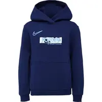 Nike CLUB FLEECE Dětská mikina, tmavě modrá, velikost