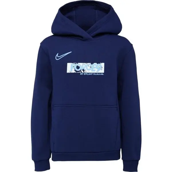 Nike CLUB FLEECE Dětská mikina, tmavě modrá, velikost