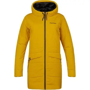 Hannah ADELYN Dámský zimní kabát, žlutá, velikost