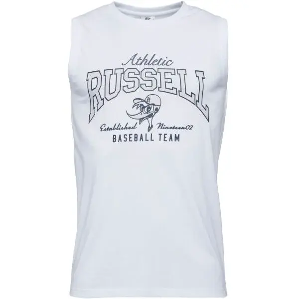 Russell Athletic TANK Pánský nátělník, bílá, velikost
