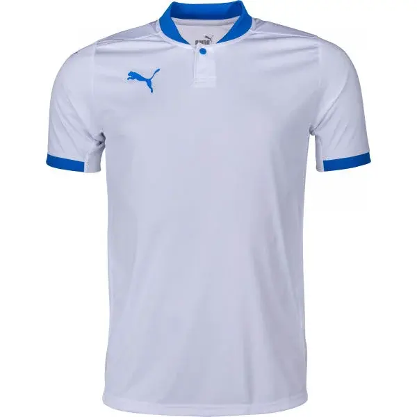 Puma ADULTS TEAM FINAL POLO SHIRT Pánský dres, bílá, velikost XXL