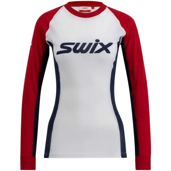 Swix RACEX CLASSIC Dámské funkční triko, bílá, velikost