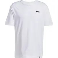 adidas LOUNGE SLIDE TEE Pánské triko, bílá, velikost