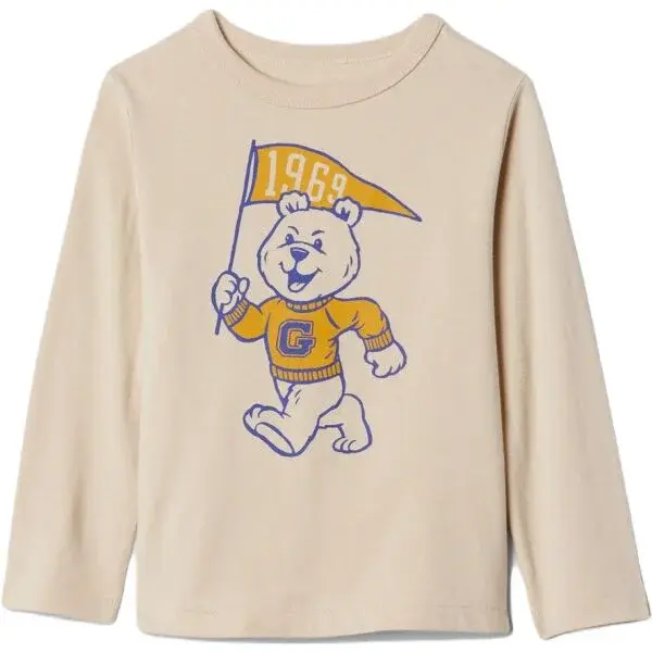 GAP BABY Dětské tričko, béžová, velikost