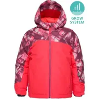 LOAP CULAD GROW SYSTEM Rostoucí dětská lyžařská bunda, růžová, velikost 112-116