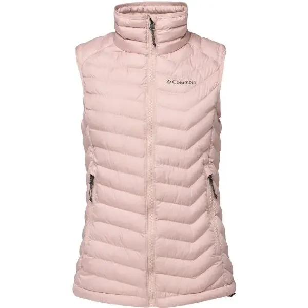Columbia POWDER LITE VEST Dámská vesta, růžová, velikost