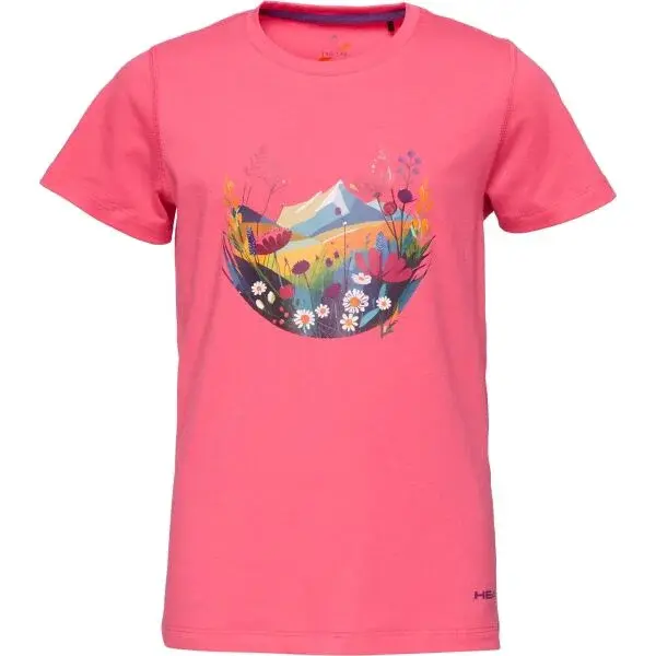 Head FLORIE Dívčí triko, růžová, velikost 152-158
