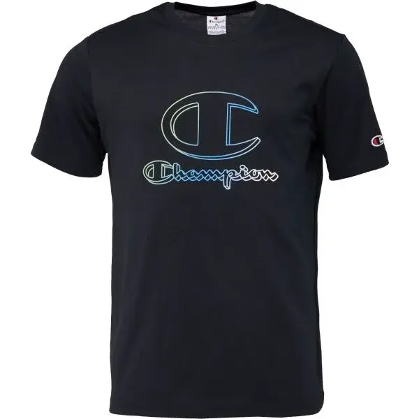 Champion SS TEE Pánské tričko, černá, velikost