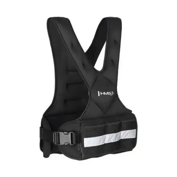 HMS KOR15 Zátěžová vesta, černá, velikost 15 KG