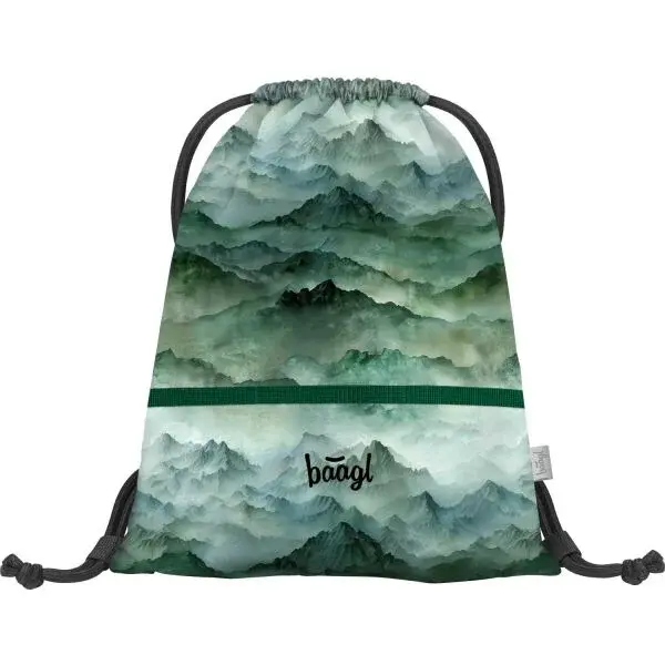 BAAGL DINO Gymsack, zelená, velikost