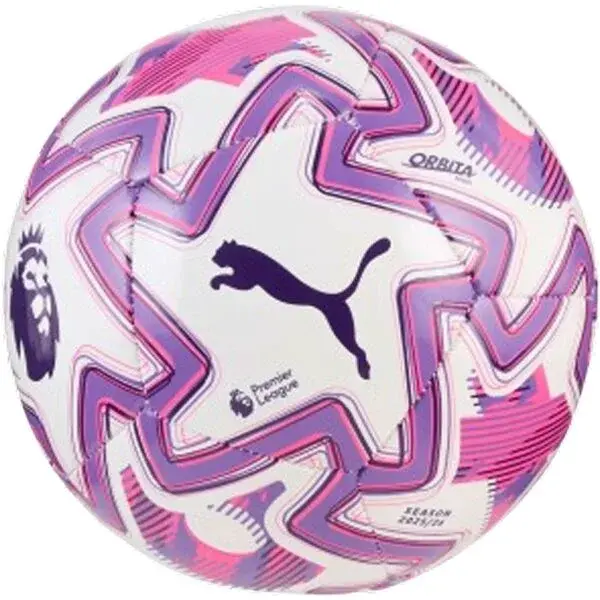 Puma ORBITA MINI PREMIER LEAGUE Mini fotbalový míč, bílá, velikost