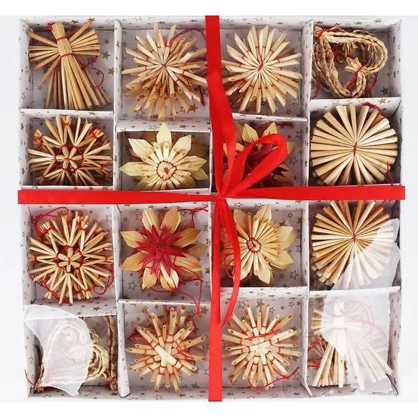 Dekorácia na zavesenie 6 cm 22 ks 48334